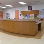 reception desk