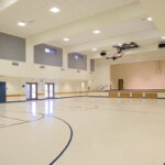 indoor basketball ground